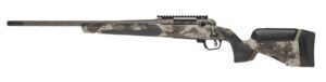 Savage Arms 32595 110 Core Hunter Pro 7mm PRC 3+1 22" Spiral Fluted Barrel, Savage Woodland Camo AccuStock w/AccuFit V2 Synthetic Stock, Left Hand