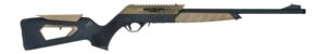 TriStar 60005 KR22 22 LR 10+1 18.60" Black Threaded Barrel, Flat Dark Earth Receiver w/Picatinny Rail, Black/FDE Skeletonized w/Adj Comb Polymer Stock, Ambidextrous