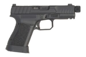 TriStar 85780 Apoc Pro 9mm Luger 15+1 4.50" Black Threaded Barrel, Black Steel Optic Ready/Serrated Slide, Black Polymer Frame w/Picatinny Rail, Interchangeable Backstrap Grip