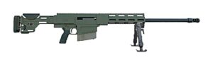 HM Defense HM50B250BMGODG HM50B2 Gen2 50 BMG 10+1 29.25" Black Cerakote Match Grade Threaded Barrel, OD Green Cerakote Aluminum Receiver w/Picatinny Rail, M-LOK Handguard, HM Precision Adj Aluminum St