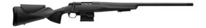Browning 036130291 X-Bolt 2 Hunter LR 6 Creedmoor 6+1 22" Matte Blued Threaded Barrel & Steel Drilled & Tapped Receiver, Matte Black Adj Vari-Tech Synthetic Stock, Right Hand