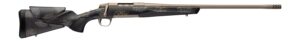 Browning 036142211 X-Bolt 2 Speed HD Full Size 243 Win 4+1 22" Smoked Bronze Cerakote Fluted Threaded Barrel, Smoked Bronze Cerakote Steel Drilled & Tapped Receiver, Bronze/Gray Camo w/Black Overmold
