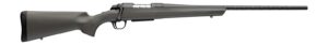 Browning 035851224 AB3 Pro Full Size 270 Win 4+1 22" Matte Blued Spiral Fluted Threaded Barrel, Matte Blued Steel Drilled & Tapped Receiver, Gray/Green Fixed Synthetic Stock, Right Hand