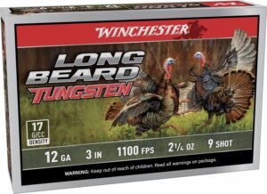 Winchester LBT1239 12 Gauge 3" 9 Longbeard TS17 2-1/4 Shotshells 5 Rounds
