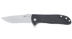 CRKT Knives 6450D2C Drifter 2.88 SLVR Blade Black