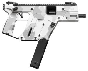 Kriss USA KV103PAD00 Vector SDP Gen3 10mm Auto 33+1 5.50" Black Nitride Threaded Barrel, Arctic Delta Cerakote Receiver w/Picatinny Rail, Rear Picatinny Rail, M-LOK Handguard, White Polymer Grip