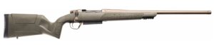 Christensen Arms 801-15003-01 Evoke  6.5 PRC 4+1 22" Burnt Bronze Cerakote Threaded Barrel, Burnt Bronze Cerakote Drilled & Tapped Receiver, Picatinny Rail Forend, OD Green Fixed Synthetic Stock