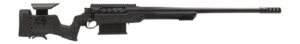 Cadex Inc CDXBMGQUA5029HI20I1J5N BMG Quake  50 BMG 3+1 29" Black DLC Match Grade Threaded Barrel, Black Cerakote Receiver w/Picatinny Rail, Adj Cheek Piece & LOP Black Polymer Stock