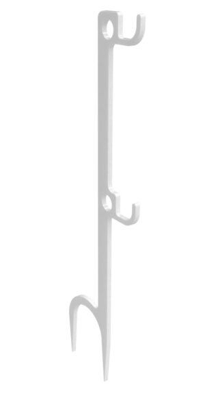 Birchwood Casey CFGSTH2 GRND Stake STL Targt Hanger DBL