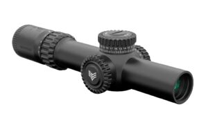 Swamp Fox Warhorse 1-6X24 FFP Red MOA Riflescope