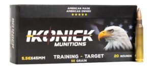 Ikonick USA 556 55gr PR Ammo 20 Rounds