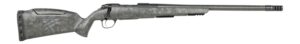 Fierce Firearms CT Rage LR Full Size 22 Creedmoor 4+1 18" Carbon Fiber Match Grade Threaded Barrel, Black Cerakote Titanium Drilled & Tapped Receiver, Picatinny Rail Forend, Carbon Matrix Push Button