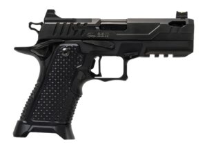 Oa Defense 2311 Pro Elite Compact Frame 9mm Luger 21+1 4.25" DLC Black Steel Optic Ready/Serrated Slide, Black Aluminum Frame w/Picatinny Rail, Black Aluminum Grip, Ambidextrous