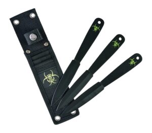 Rynoblade Knives G-303B-CS S45C CRB Steel 7-3/8" Throwing