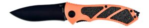 Rynoblade Knives 440A 3-1/4"Blaz ORN/Black Folding