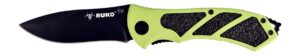 Rynoblade Knives 440A 3-1/4"Hiviz Green Folding CS