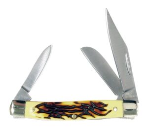 Rynoblade Knives 440A 2-3/4"Deer Horn Folding CS