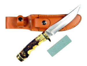 Rynoblade Knives RUK0080 440A 5"Delrin Huntng Fixed