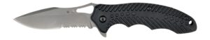 Rynoblade Knives TIN 3-3/4"Serrated Folding G10