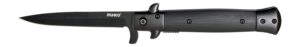 Rynoblade Knives 420A 4"Blkout Folding G10