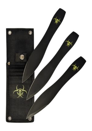 Rynoblade Knives 420A 9" Double Edge Throwing