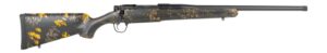 Christensen Arms 8010135800 Mesa FFT Buckmasters Full Size 270 Win 22" Black Cerakote Match Grade Threaded Barrel, Black Cerakote Stainless Steel Drilled & Tapped Receiver, Black w/Orange Sporter FFT