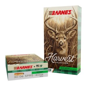 Barnes 32558 Sierra Pro-Hunter RN 3006 180gr .30-06 Springfield Ammo 20 Rounds