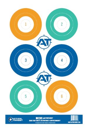 Action Target Dot-S-100 12"X18" Dots 100BX