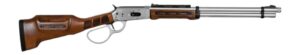 Derya Firearms RAN.20.44 RAN 44 Mag 9+1 20" Polished Nickel Threaded Barrel & Steel Receiver w/Picatinny Rail, M-LOK Forend, Walnut Fixed w/M-LOK Stock