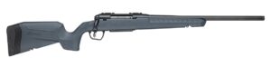 Savage Arms 33127 Axis 2  6.5 Creedmoor 4+1 20" Matte Black Carbon Steel Threaded Barrel, Drilled & Tapped Receiver, Gray Fixed w/Pistol Grip Synthetic Stock, Right Hand