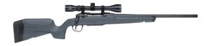 Savage Arms 33179 Axis 2 XP 400 Legend 4+1 20" Matte Black Carbon Steel Threaded Barrel & Drilled & Tapped Receiver, Gray Synthetic Fixed w/Pistol Grip Stock, 3-9x40mm Duplex Scope, Right Hand