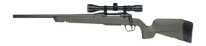 Savage Arms 33193 Axis 2 XP 270 Win 4+1 20" Matte Black Carbon Steel Threaded Barrel & Drilled & Tapped Receiver, OD Green Synthetic Fixed w/Pistol Grip Stock, 3-9x40mm Duplex Scope, Left Hand
