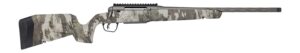 Savage Arms 33220 Axis 2 Pro 270 Win 4+1 20" Gun Metal Bronze Cerakote Spiral Fluted Threaded Barrel & Receiver w/Picatinny Rail, Savage Woodland Camo Fixed w/Pistol Grip Synthetic Stock, Right Hand