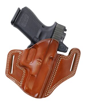 Galco CM2-227R Glock 19 G1-G6 W/WO Red Dot LH Tan Holster