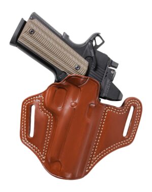 Galco CM2-266R 1911 4 1/4IN W/WO Red Dot Tan Holster