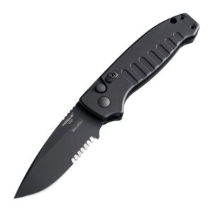Hogue 64139 Ballista-I 3.5 Auto Drop Blade SER Black