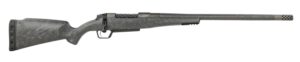 Fierce Firearms ROGTCX65PRC20DGM CT Rogue XP 6.5 PRC 3+1 20" Carbon Fiber Match Grade Barrel, Distressed Gray Titanium Drilled & Tapped Receiver, Picatinny Rail Forend, Carbon Matrix C3 Carbon Fiber S
