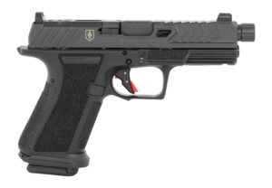 Shadow Systems SS-1075-B MR920 War Poet 9mm Luger 15+1, 5" Black Nitride Match Grade/Spiral Fluted/Threaded Barrel & Optic Cut/Serrated/Window Cut Stainless Steel Slide, Polymer Frame w/Beavertail & P