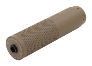 Fletcher Rifle Works TEXASFLOOD 30 Cal/5.56mm 1.75" Tan Titanium 1.375"x24