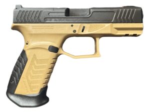 Derya Firearms DY9.BROTSS.US DY9 9mm Luger 15+1 4.02" Black Nitride Stainless Steel Optic Cut Slide, ODG Brown Polymer Frame w/Picatinny Rail, Interchangeable Backstrap Grip