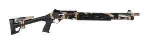 Panzer Arms PAM4CSSFCTMFSS M4 Speed Pro 12 Gauge Semi-Auto 3" 5+1 18.50" FDE Scorpion Camo w/Titanium Accents Ported Barrel & Aluminum Receiver w/Picatinny Rail, M-LOK Handguard, FDE Scorpion Camo Ske