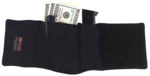 Galco CAS Ankle Safe Fits Springfield SA-35 13" Hook & Loop Mount Black Neoprene