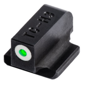 TruGlo TG231R2W Tritium Pro Black | Green Tritium White Outline Front Sight Green Tritium Rear Sight