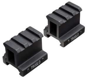 TruGlo TG8992B Picatinny Riser Mount Matte Black Anodized