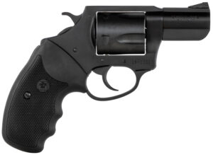 Charter Arms 63520 Mag Pug  Large 357 Mag, 5 Shot 2.20" Black Nitride Steel Barrel, Cylinder & Frame w/Black Finger Grooved Rubber Grip