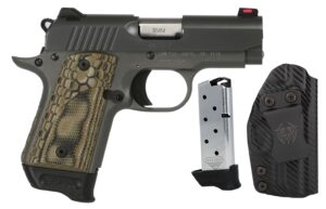 Kimber Micro 9mm Black/KHX RTC Bundle 3.15" 7+1 Pistol
