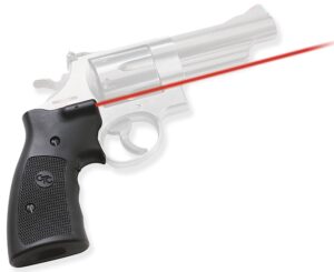 Crimson Trace 011070 Lasergrips  Fits S&W K/L & N Frames, Red Laser 633nM Wavelength 5mW Output, Black Polymer