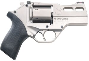 Chiappa Firearms Rhino 30DS 10mm Nickel 3" SAO 6-Round Revolver