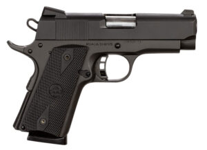 Rock Island 51429 Rock Standard CS 45 ACP Caliber with 3.60" Barrel, 7+1 Capacity, Overall Black Parkerized Finish Steel, Beavertail Frame, Serrated Slide & Black Rubber Grip