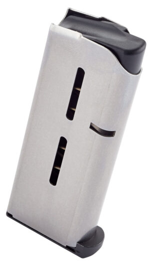 Wilson Combat 47OXC 1911 7rd Detachable w/ Standard Floor Plate 45 ACP Fits 1911 Officer Stainless Steel